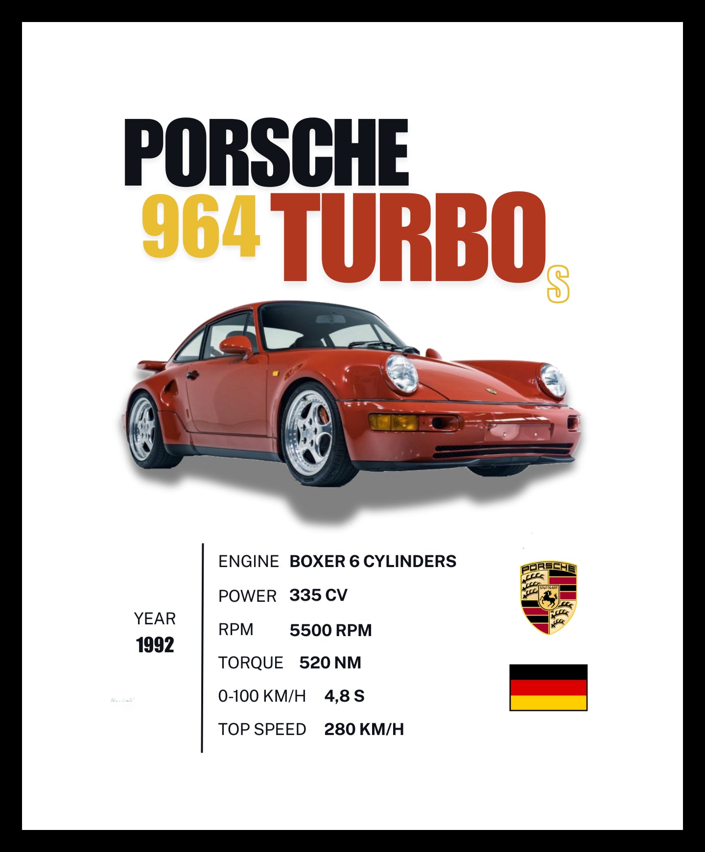 Porsche 964 Turbo S